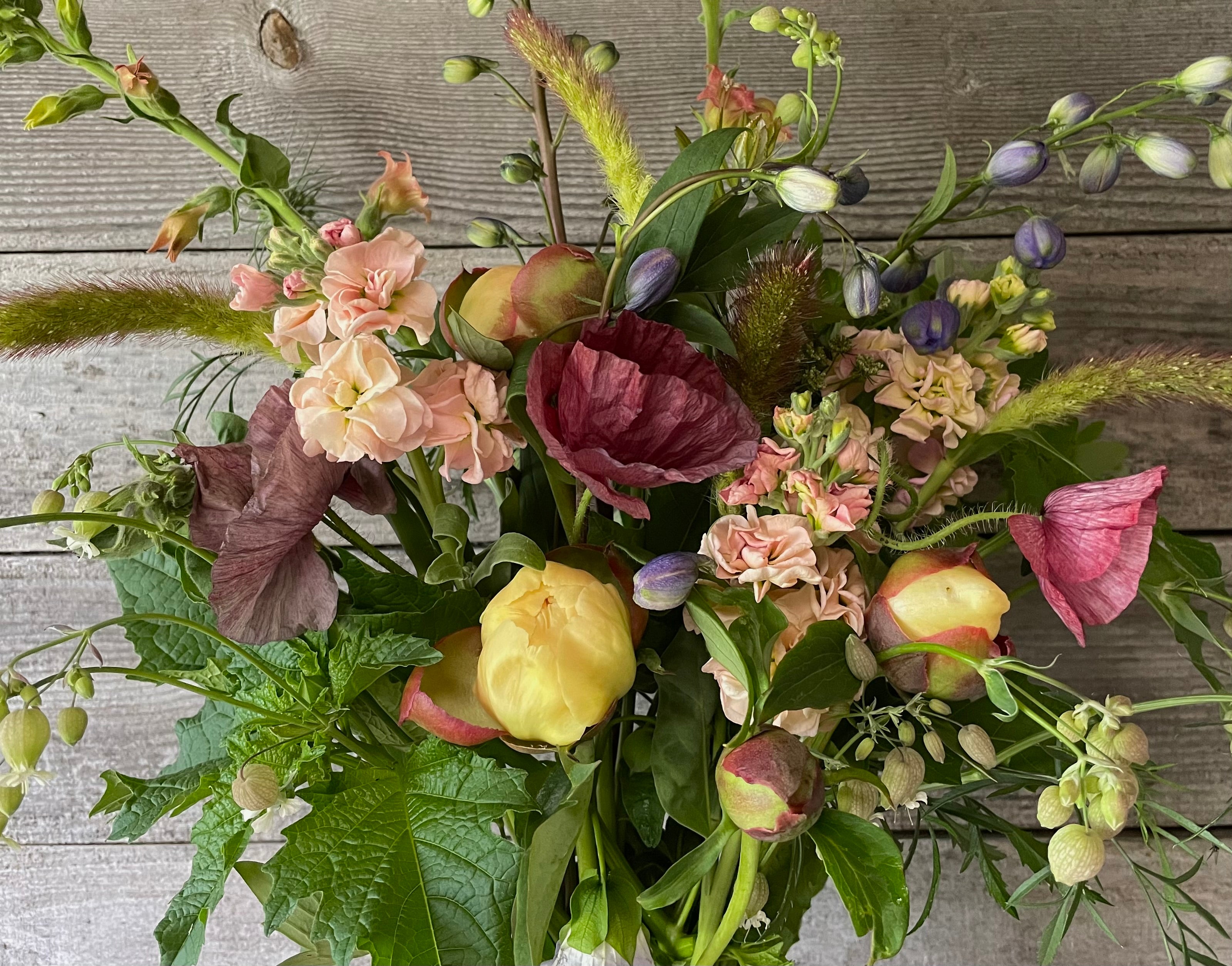 Local Flowers, Flower CSA, Kitsap, Bainbridge Island, Poulsbo Petal