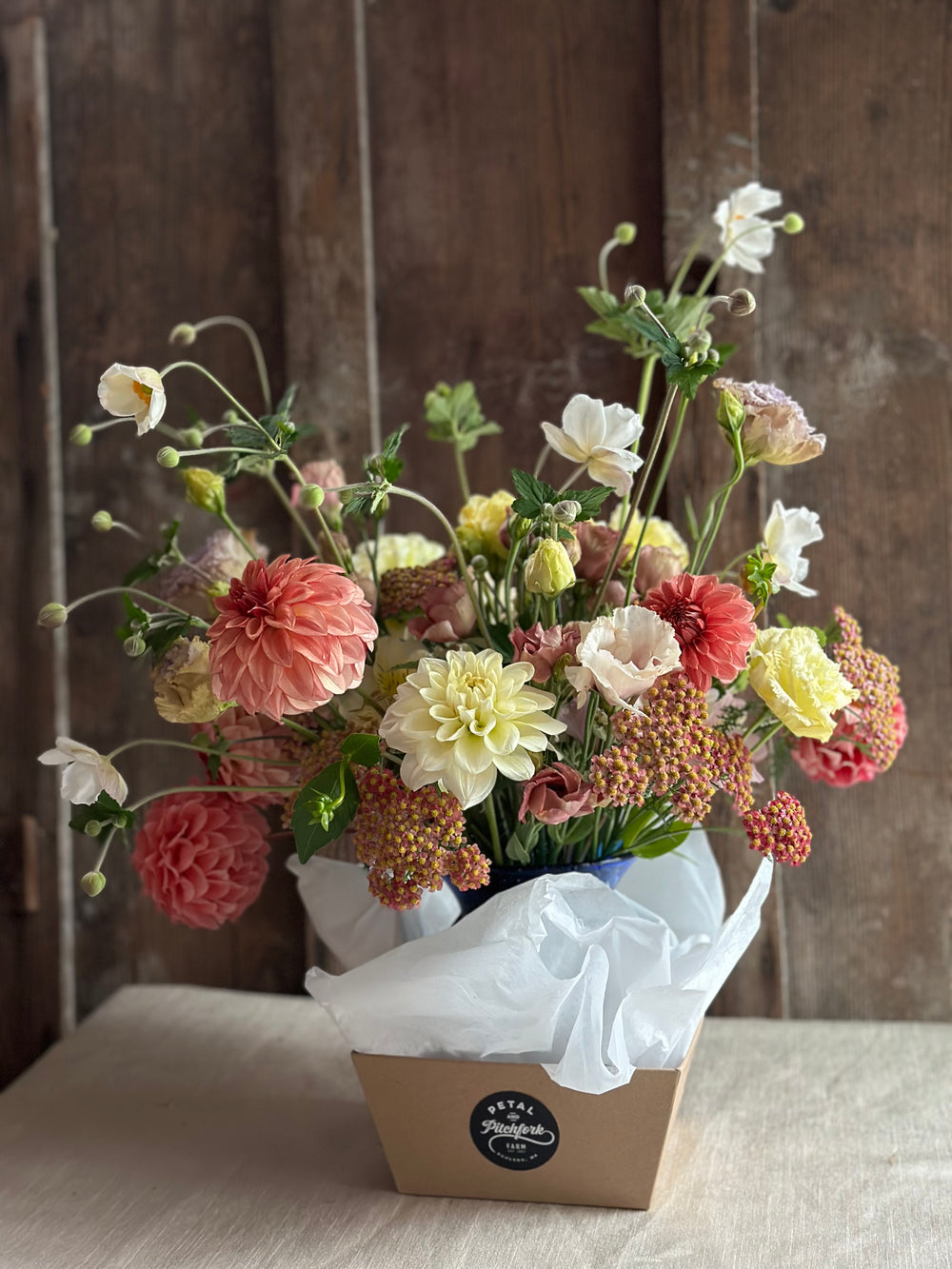 Field-to-Vase Seasonal Arrangement (Local Delivery)