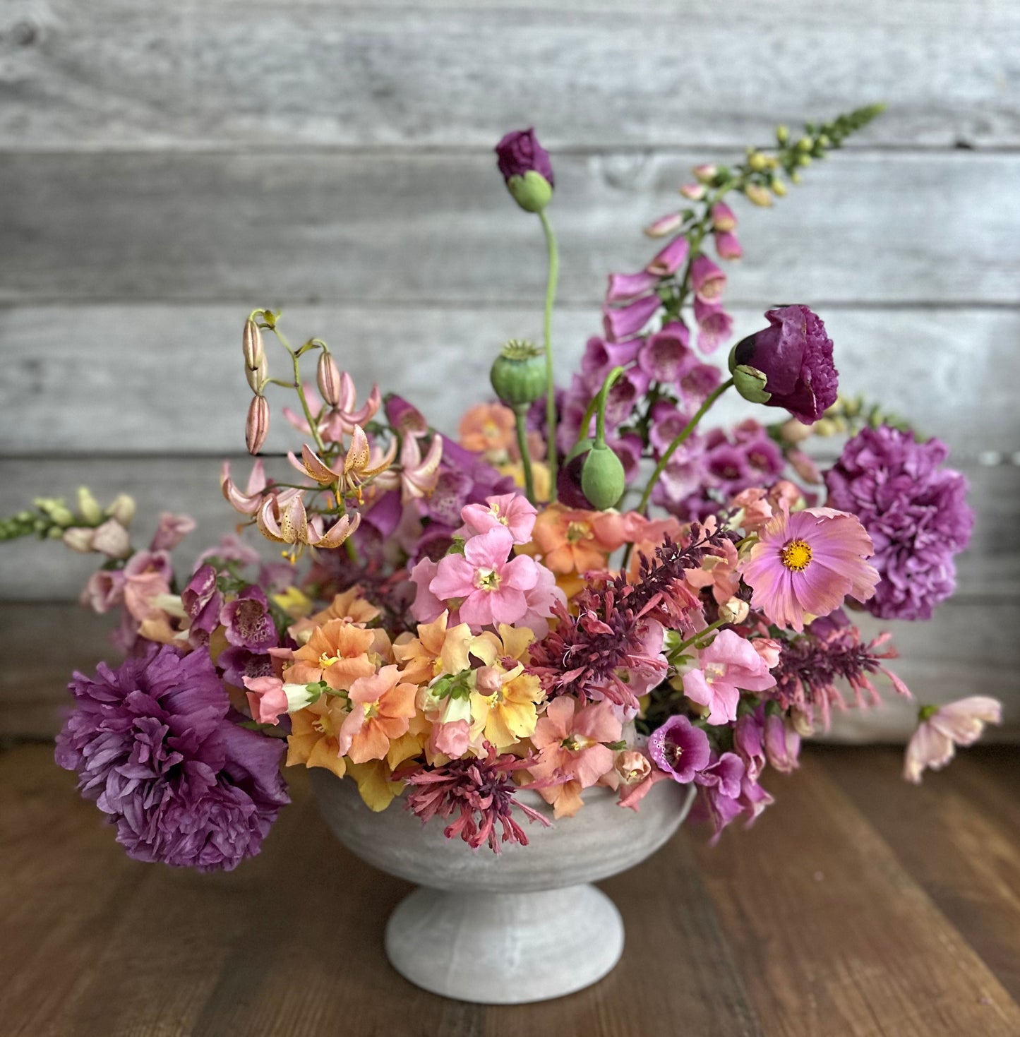 Custom flower arrangement