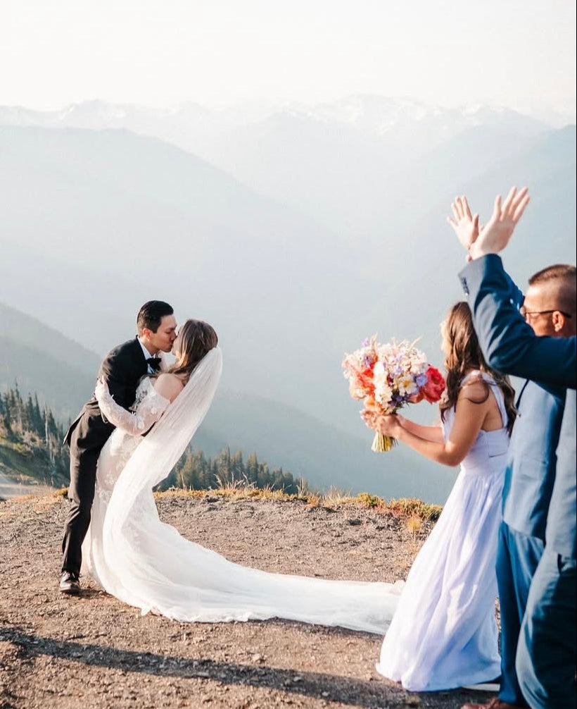Olympic National Park wedding elopement florals.